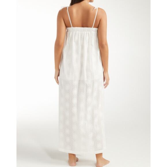 Sundance Catalog Hermoza Susanna Cinched Eyelet Maxi Dress Medium $138 NWT - Picture 2 of 11